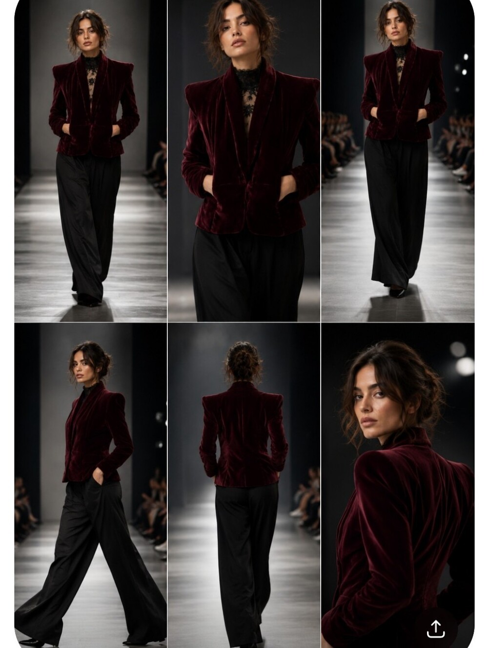 Zara Womens Jacket Burgundy Wine Velvet Quilted Long Sleeve NWOT